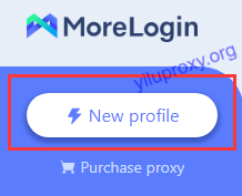 Morelogin create new profile